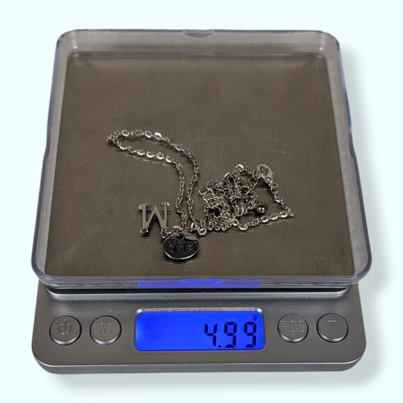 (2/$20) Sister "M" Pendant Necklace - Picture 6 of 6